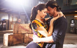 Deepika Padukone with Shahrukh Khan Movie Photo