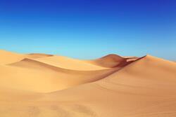Desert Under Blue Sky 5K