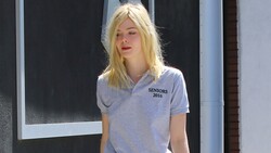 Elle Fanning in TShirt