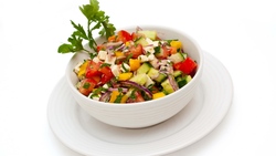 Food Bowl With Salad