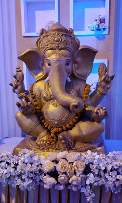 Ganesha Idol in Home