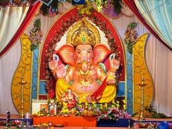 Ganpati on Ganesh Chaturthi Photo