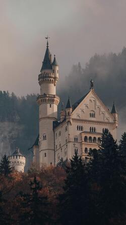 Germany Neuschwanstein Castle in Schwangau Photo