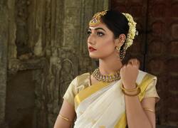 Girl in Indian Traditional Dress