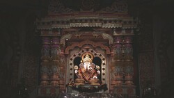 God Ganesha in Temple Image