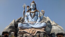 God Shiva Big Statue 4K