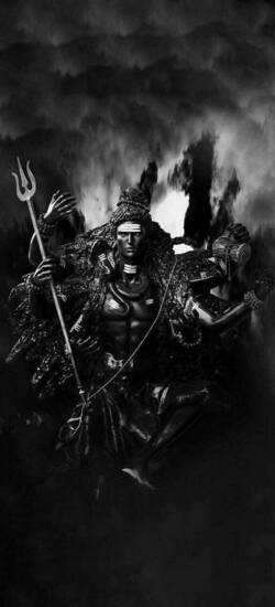 God Shiva Black Theme
