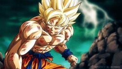 Goku Super Saiyan in Dragon Ball