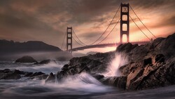 Golden Gate Bridge 5K Wallpaper