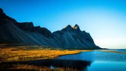 Grass Covered Lake 4K Image