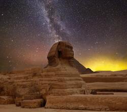 Great Sphinx of Giza Monument in Egypt