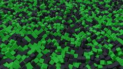 Green And Black Foam Pit