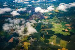 Green Lands From Sky Wallpaper