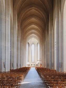 Grundtvigs Church in Denmark
