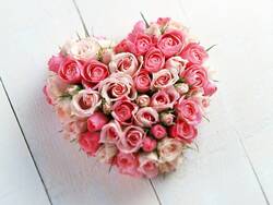 Heart Rose Bouquet