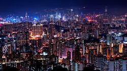 Hong Kong City Building 4K