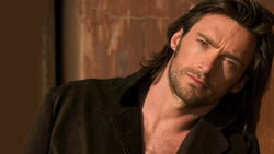 Hugh Jackman Long Hair Pic