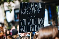 If The Climate Was a Bank You Would Have Saved it Already