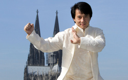 Jackie Chan in While Outfit