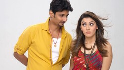 Jiiva And Hansika in Pokkiri Raja Movie