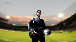 John Abraham In Football Ground