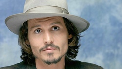 Johnny Depp American Actor Wearing Hat