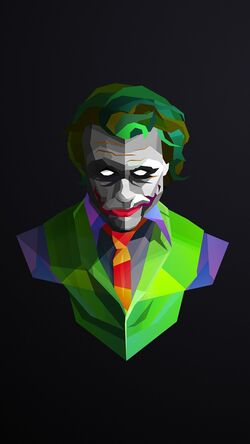 Joker Painting Wallpaper