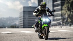 Kawasaki Bike Riding 4K Photo