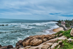 Kovalam Beach in Thiruvananthapuram India Tourist Spot