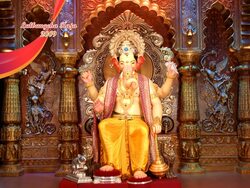Lalbaug Cha Raja God Ganesha