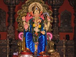 Lalbaugcha Raja Ganapati Bappa Wallpaper