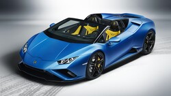 Lamborghini Huracan Evo Rwd Spyder 4K Car