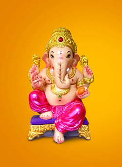 Little Ganesha Mobile Background Photo