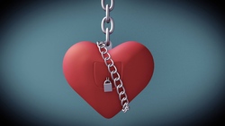 Lock on Red Heart Beautiful Ultra HD Wallpapers