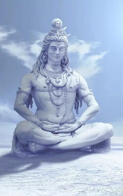 Lord Shiva Statue Mobile Pic