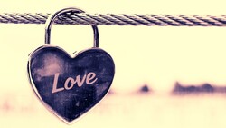 Love Heart Lock Photo