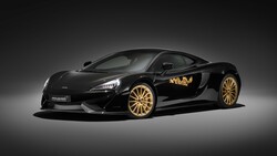 McLaren Black Car 4K