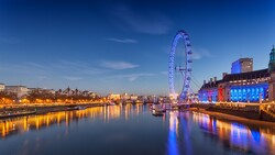 Millennium Wheel in London Eye Photo