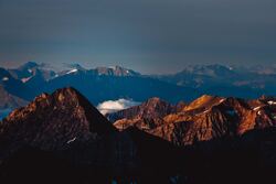 Mountains at Dawn