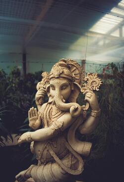 Naatya Ganesha Idol in Home