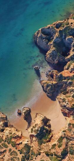 Nature Beach Arial View Photo