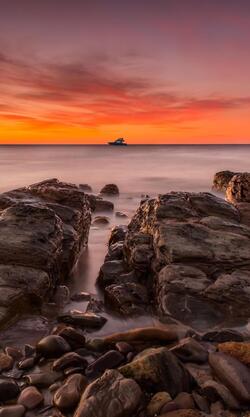 Nature Sea and Rocks Pic