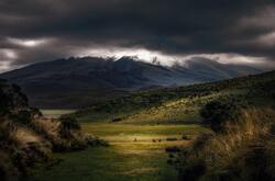 Nature View Before Thunderstorm