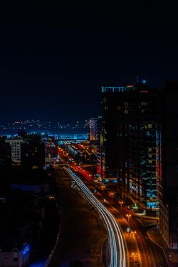 Night View of Cityscape