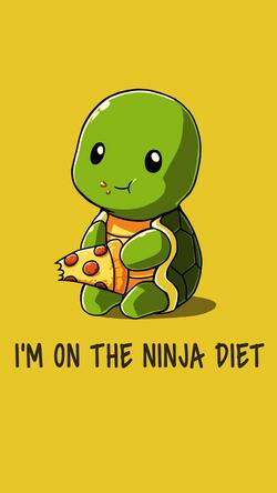 Ninja Diet Mobile Wallpaper