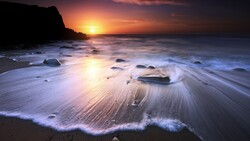 Ocean Sunset 4K HD