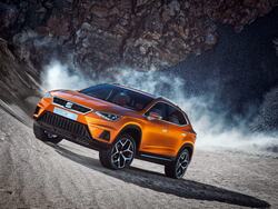 Orange SUV Car Wallpaper