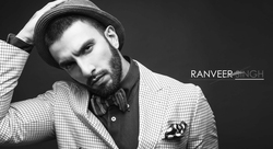 Ranveer Singh Black And White Wallpaper