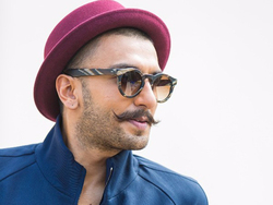 Ranveer Singh Wearing Red Hat