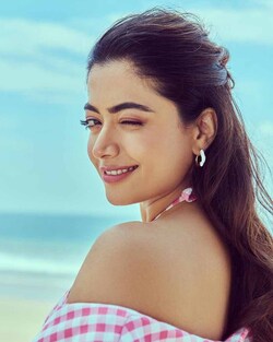 Rashmika Mandanna Eye Blinking Photo